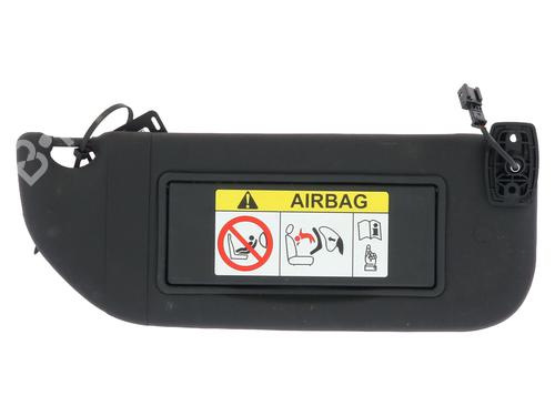 Højre solskærm DS DS 3 (SA_) 1.2 THP 110 / PureTech 110 (SAHNPS, SAHNZ6, SAHNZT) (110 hp) 31156877