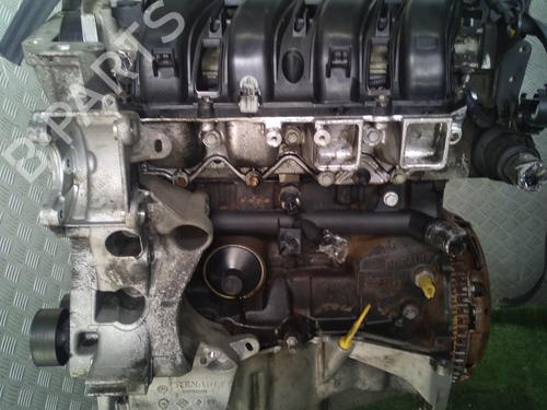 Used Engine RENAULT LAGUNA II (BG0/1_) 1.6 16V (BG1G, BG1H) (112 hp) 28332170