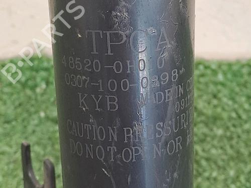 Used Left front shock absorber TOYOTA AYGO (_B1_) 1.0 (KGB10_, KGB10R) (68 hp) 29950259