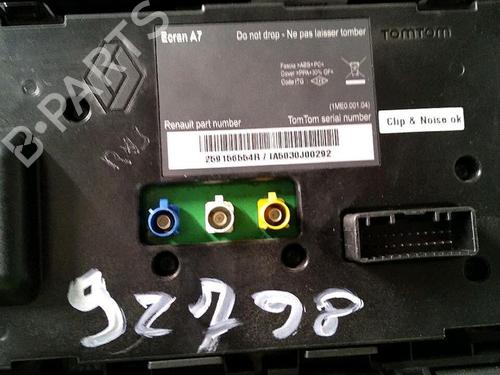 Display monitor RENAULT MEGANE III Coupe (DZ0/1_) 2.0 TCe (DZ1N) | BP30073606C48