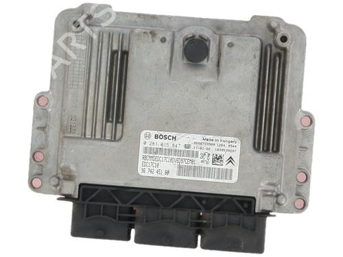 Engine control unit (ECU) CITROËN DS3 (SA_) 1.6 HDi 90 | BP39197289M57 - Image 4
