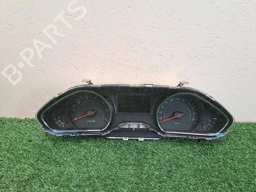 Used Instrument cluster PEUGEOT 208 I (CA_, CC_) 1.2 VTI 82 (82 hp) 25451583