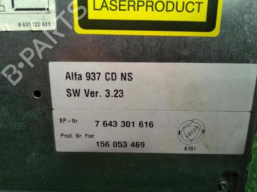 Radio ALFA ROMEO 147 (937_) 1.9 JTD (937.AXD1A, 937.BXD1A, 937.AXV1A, 937.BXB1A,... | BP30074073E6