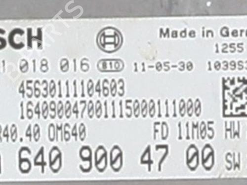 Engine control unit (ECU) MERCEDES-BENZ A-CLASS (W169) A 200 CDI (169.008, 169.308) | BP40111688M57 - Image 3