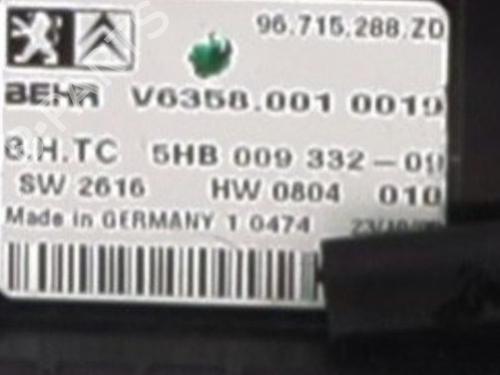 climate-control-citroen-c5-iii-rd_-2008-2009-2010-2011-2012-2013-2014-2015-2016-2017-31035144 main image