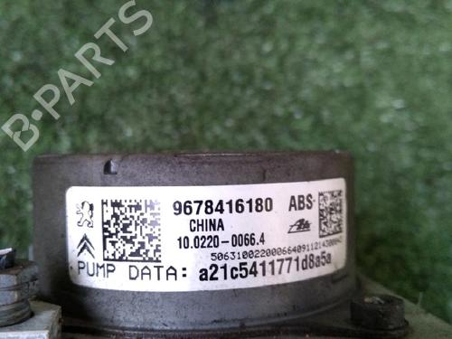 ABS pump CITROËN C3 II (SC_) 1.4 HDi 70 (SC8HZC, SC8HR0, SC8HP4) | BP13885568M43 