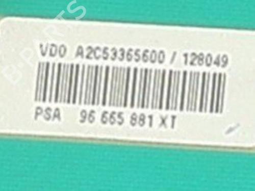 Instrument cluster CITROËN C3 II (SC_) 1.1 i | BP31160745C47