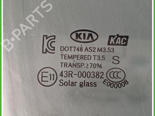 Rear right door window KIA RIO III (UB) 1.4 CRDi | BP21835030C21 