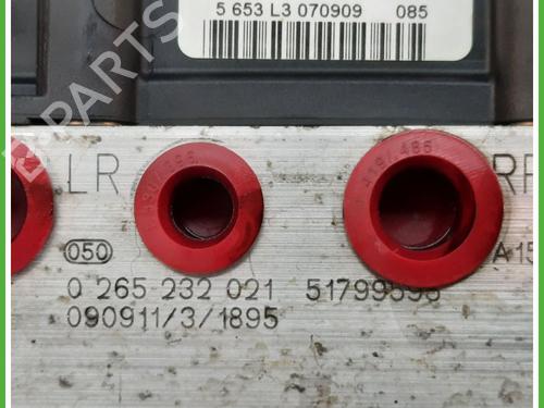 ABS pump FIAT PANDA (169_) 1.2 (169.AXB11, 169.AXB1A) | BP13033841M43 