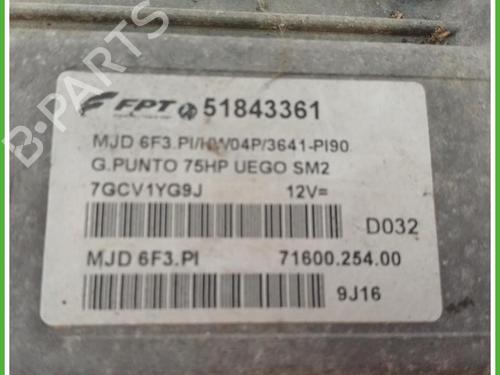 Engine control unit (ECU) FIAT GRANDE PUNTO (199_) 1.3 D Multijet | BP40073996M57 - Image 5