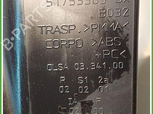 Left taillight LANCIA YPSILON (843_) 1.2 (843.AXA1A) | BP21502279C34 