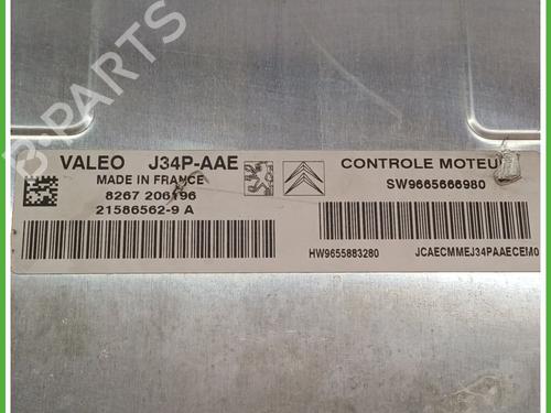 Engine control unit (ECU) PEUGEOT 206 Hatchback (2A/C) 1.4 i | BP17908845M57 