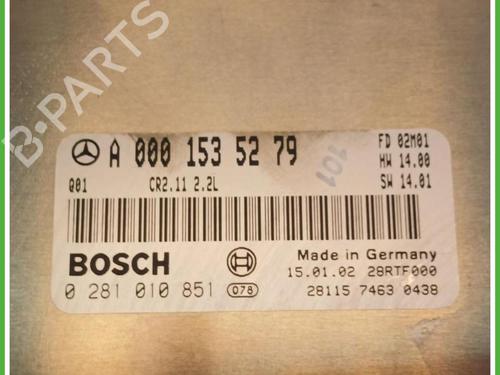 Engine control unit (ECU) MERCEDES-BENZ C-CLASS (W203) C 220 CDI (203.006, 203.008) | BP40146212M57 - Image 3