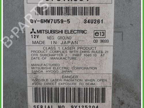 Radio MITSUBISHI LANCER VIII Sportback (CX_A) 1.8 MIVEC (CX3A, CX6A) | BP13708195E6 