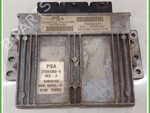 Used Engine control unit (ECU) PEUGEOT 207 (WA_, WC_) 1.4 HDi (68 hp) 15607932