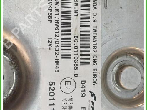 Engine control unit (ECU) FIAT PANDA (312_, 319_) 0.9 Natural Power (312PXG1A, 312PYC1A) | BP40136408M57 - Image 2