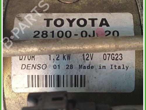 Starter TOYOTA YARIS (_P1_) 1.3 (SCP12_, SCP13_, SCP12R, SCP13R) | BP27696493M8 