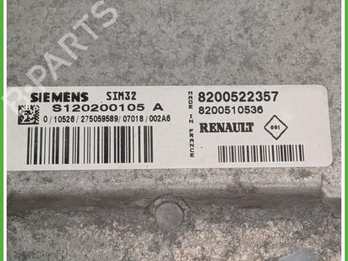 Engine control unit (ECU) RENAULT CLIO III (BR0/1, CR0/1) 1.2 16V (BR0R, BR1D, BR1L, CR0R) | BP22251099M57