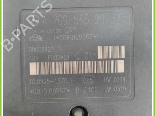 ABS pump MERCEDES-BENZ C-CLASS Coupe (CL203) C 220 CDI (203.708) | BP13100931M43 