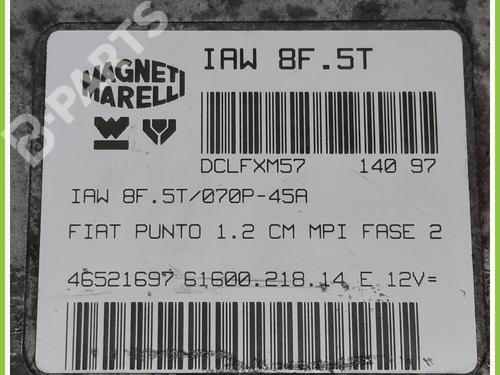 Engine control unit (ECU) FIAT PUNTO (176_) 75 1.2 | BP11368721M57 