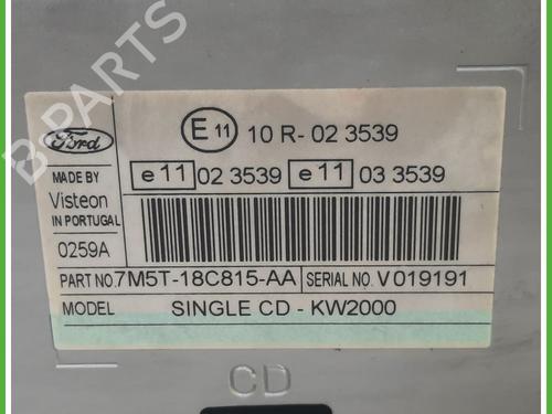 Radio FORD C-MAX (DM2) 2.0 LPG | BP13750610E6 