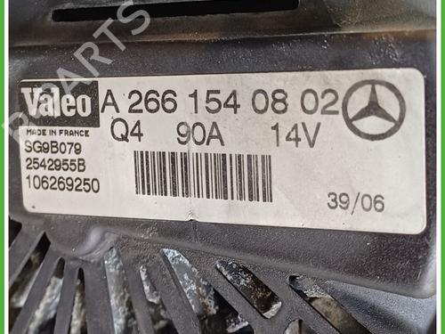 Alternator MERCEDES-BENZ A-CLASS (W169) A 160 (169.031, 169.331) | BP15879650M7 