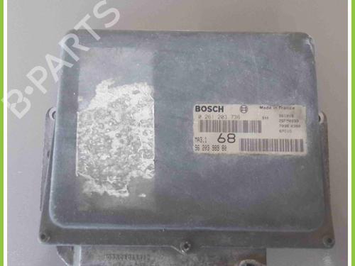 Used Engine control unit (ECU) PEUGEOT 106 II (1A_, 1C_) 1.1 i (60 hp) 13303150