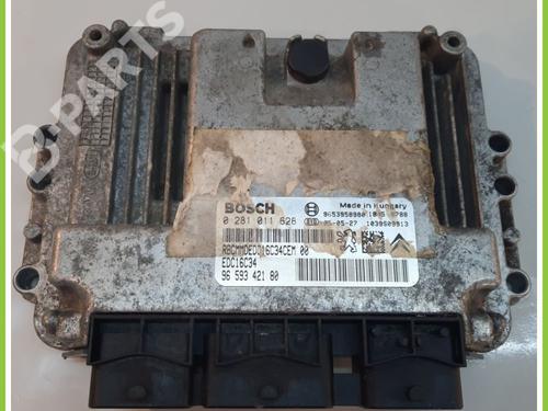 Used Engine control unit (ECU) PEUGEOT 206 CC (2D) 1.6 HDi 110 (109 hp) 11367812