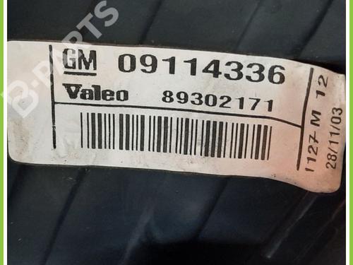 Left taillight OPEL CORSA C (X01) 1.0 (F08, F68) | BP11756611C34 