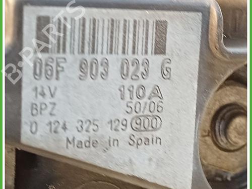 Alternator VW TOURAN (1T1, 1T2) 2.0 EcoFuel | BP29498880M7 