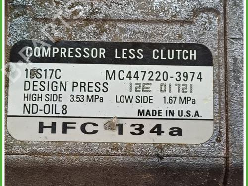 AC compressor JEEP CHEROKEE (KJ) 2.8 CRD 4x4 | BP16017160M34 