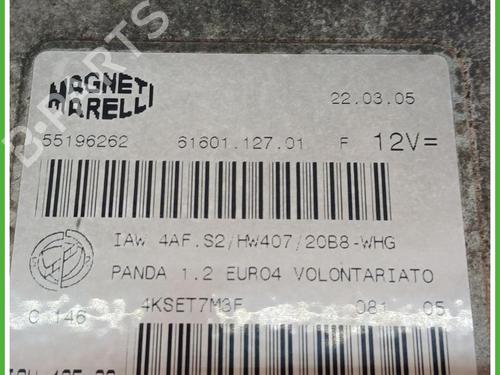 Engine control unit (ECU) FIAT PANDA (169_) 1.2 (169.AXB11, 169.AXB1A) | BP40140211M57 - Image 2