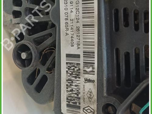 Alternator RENAULT CLIO IV (BH_) 1.5 dCi 75 | BP17127261M7 