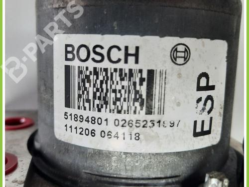 ABS pump FIAT PUNTO EVO (199_) 1.3 D Multijet (199AXC1A, 199BXC1A, 199AXT1A, 199BXT1A) | BP11368612M43 