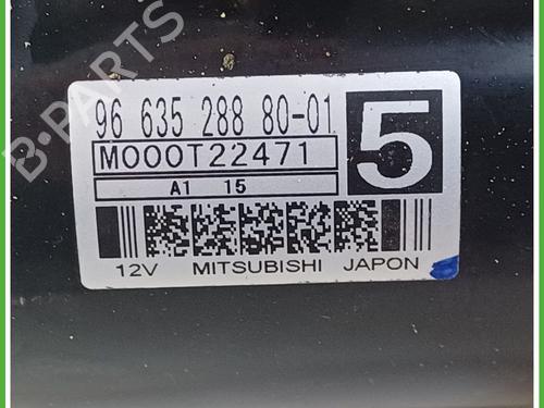 Starter PEUGEOT 3008 I MPV (0U_) 1.6 HDi | BP17101446M8 