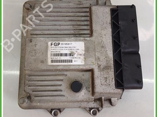 Used Engine control unit (ECU) FIAT PUNTO (188_) 1.3 JTD 16V (70 hp) 19092635