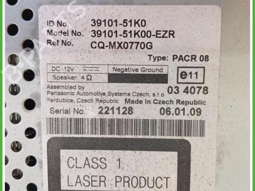 Radio OPEL AGILA B (H08) 1.2 (F68) | BP40136301E6 - Image 4