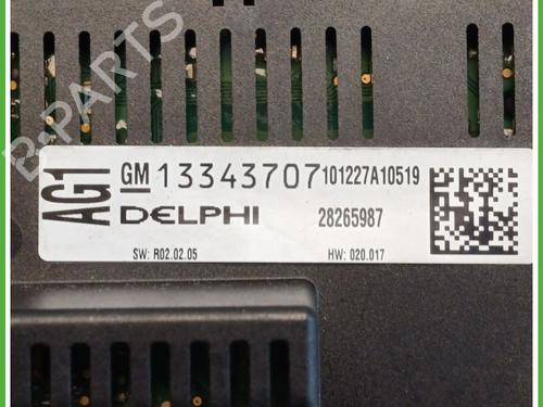 Climate control OPEL MERIVA B MPV (S10) 1.4 (75) | BP28142269I5 