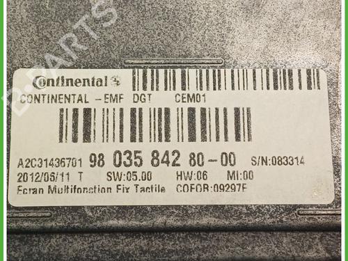 Radio PEUGEOT 208 I (CA_, CC_) 1.4 HDi | BP26706019E6