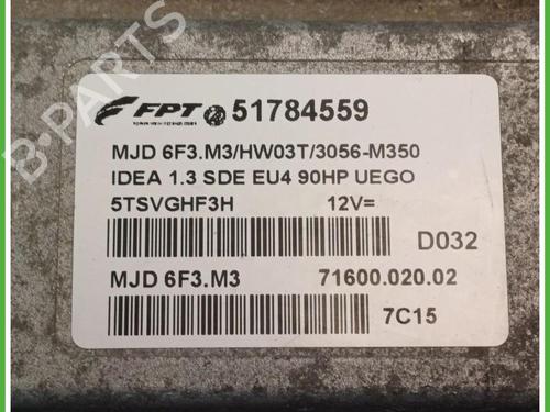 Engine control unit (ECU) FIAT IDEA (350_) 1.3 D Multijet | BP40144947M57 - Image 2