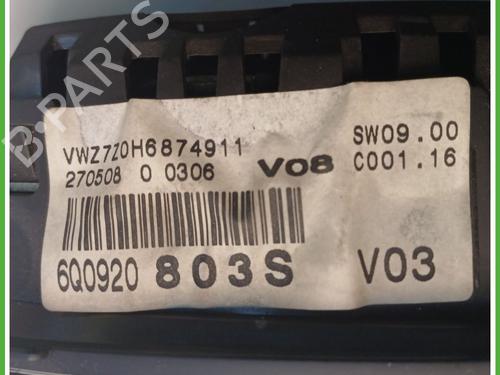 Instrument cluster VW POLO (9N_, 9A_) 1.4 16V | BP27410022C47 