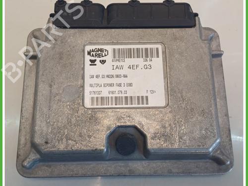 Used Engine control unit (ECU) FIAT MULTIPLA (186_) 1.6 16V Bipower (186AXC1A) (103 hp) 27410047