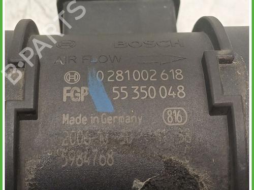 Mass air flow sensor FIAT SEDICI (189_) 1.9 D Multijet 4x4 | BP31123946M95