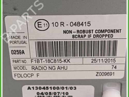Radio FORD FOCUS III 1.0 EcoBoost | BP19145517E6 