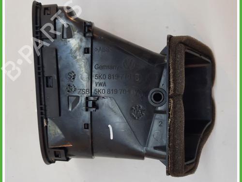 Air vent VW GOLF VI (5K1) 1.2 TSI | BP12605525I21 