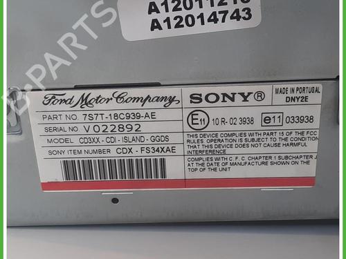 Radio FORD S-MAX (WA6) 2.0 Flexifuel | BP40135204E6 - Image 4