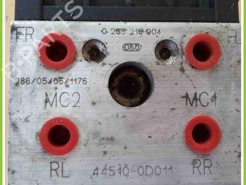 ABS pump TOYOTA YARIS (_P1_) 1.0 (SCP10_, SCP10R) | BP13114199M43 