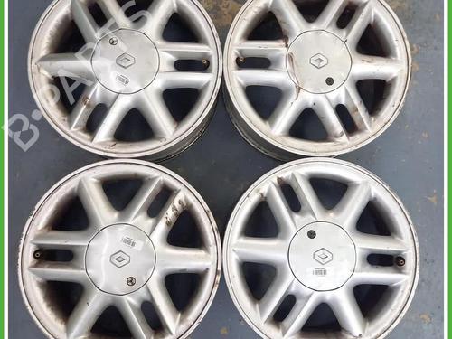 Used Wheel set Wheel set RENAULT MEGANE Scenic (JA0/1_) 1.6 16V (JA0B, JA04, JA11, JA00) (107 hp) 40075102 40075102