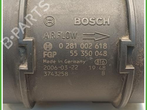 Mass air flow sensor FIAT DOBLO MPV (119_, 223_) 1.9 JTD | BP29914450M95