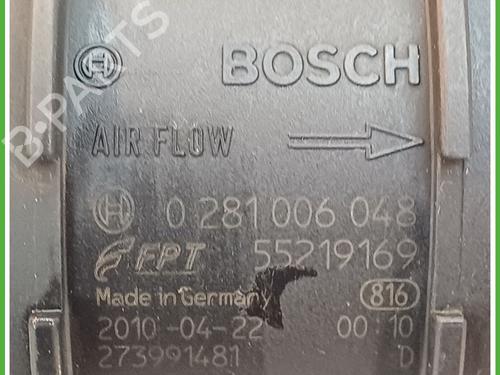 Mass air flow sensor FIAT DUCATO Van (250_) 160 Multijet 3,0 D | BP17645056M95 